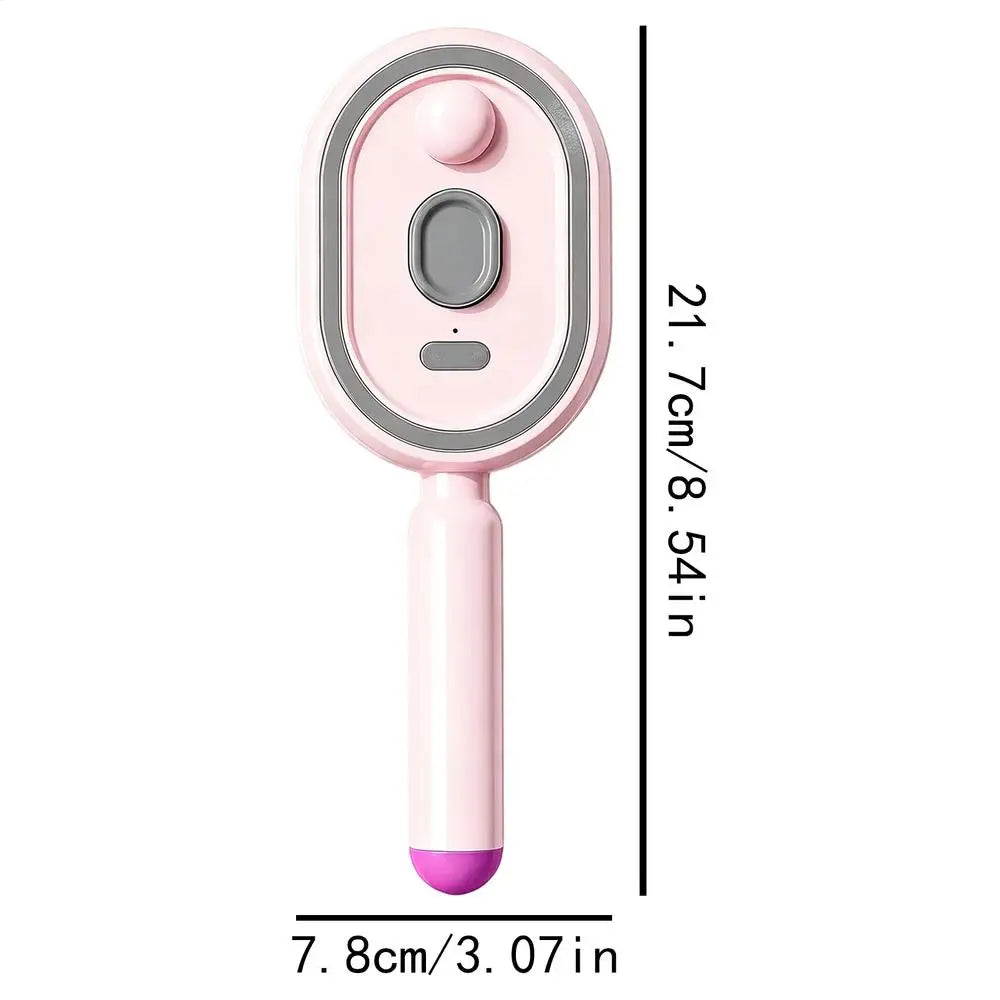 Electric Steam Brush Self-Cleaning Anti-Static Hair Brush with Water Spray for Women Ladies Wives Mothers Stylists Home