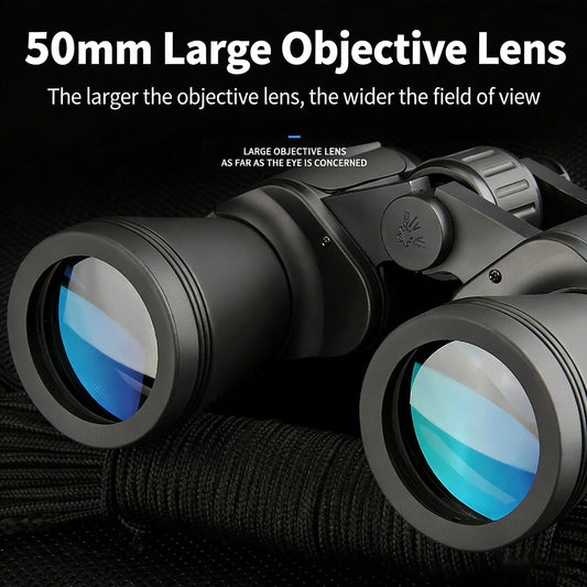 10x50 Binoculars for Adults BAK4 Prism HD Professional Waterproof Telescope for Bird Watching Hunting Travel
