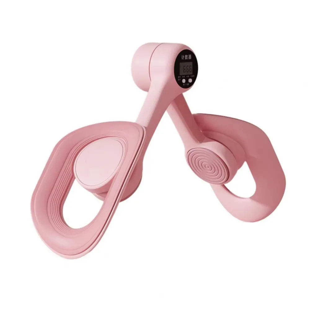 Non-Slip Thigh Master with Counter 360° Rotatable LCD Display Pelvic Floor Muscle Trainer Portable Ergonomic Shape