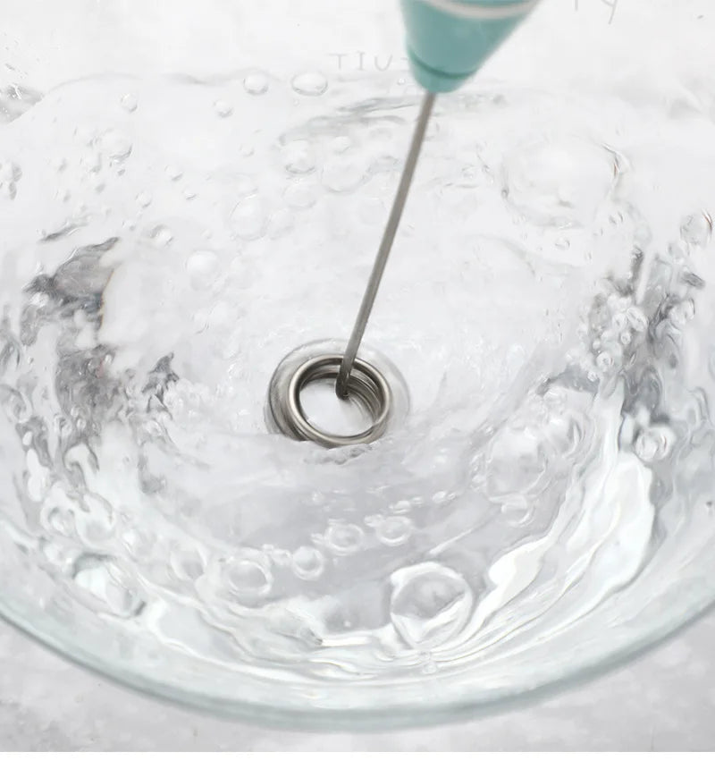 Portable Milk Frother USB Rechargeable Handheld Blender Foamer High Speeds Drink Maker Whisk Mixer For Coffee Cappuccino Cream