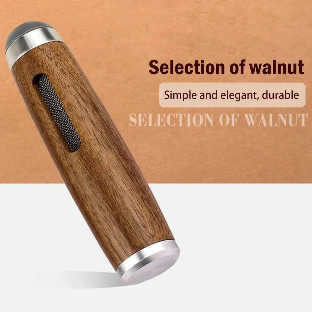 Dust-free Smoking Car Ashtray Wooden Car Portable Smoke Cigarette Mobile Anti Holder Tool Mini Filter Soot-flying Ashtray L8K8
