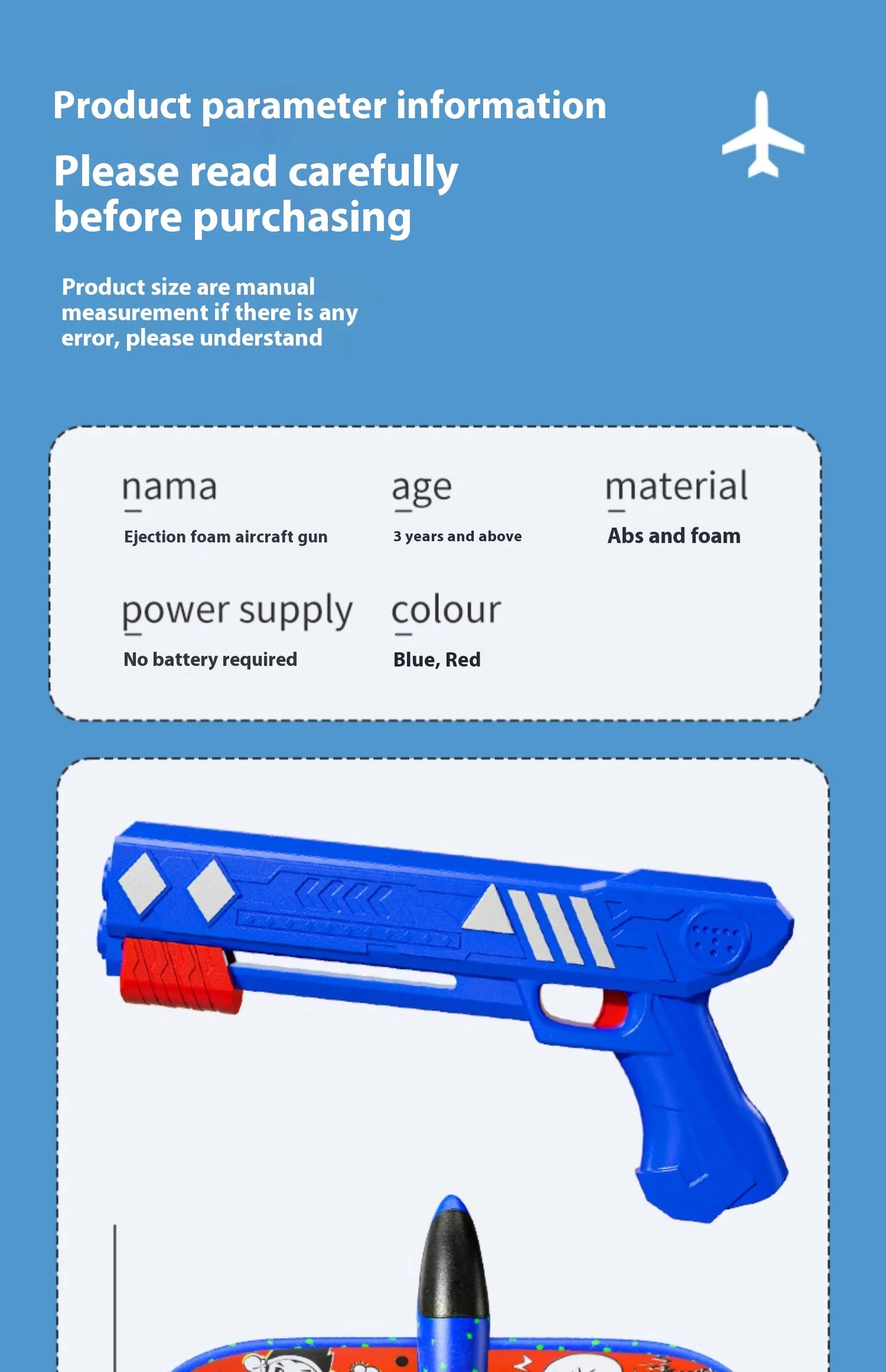 Airplane toy boy, rubber band powered fighter jet, hand thrown space model simulation, model assembly, handmade production