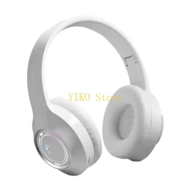 M3 Bluetooth-compatible Headphone with LED Light Bass Wireless Headphone
