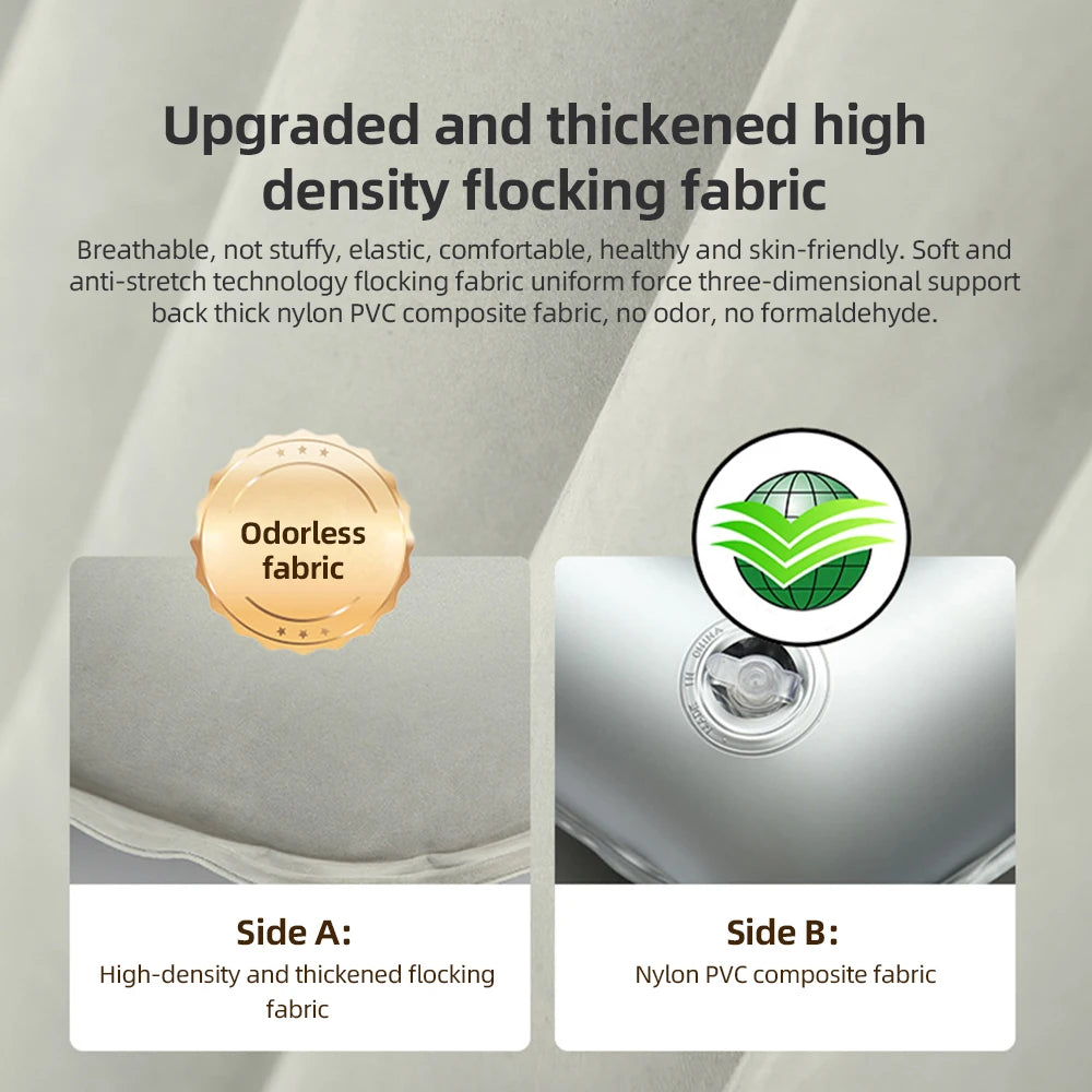 Mattress Car Inflatable Travel Bed Home Outdoor Camping Mat Rear Flocking Plus Air Mattress for SUV Outdoor Camping Equipment