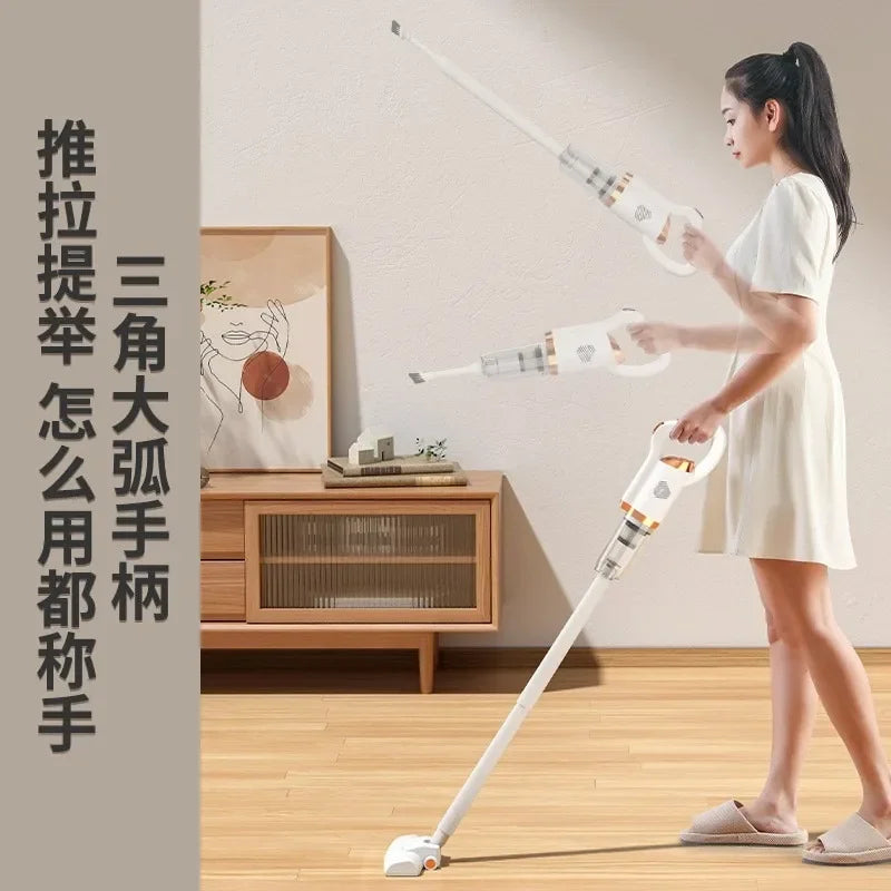 High-power Handheld Household Ultrasonic Cleaner Car And Home Vacuum Cleaner Wireless Vacuum And Mite Removal Vacuum Cleaner