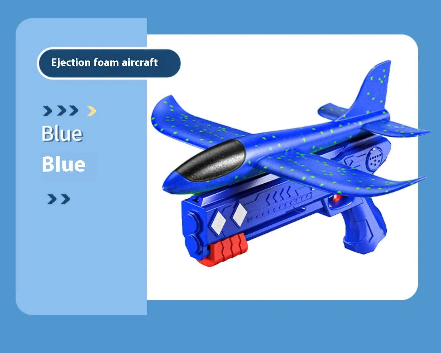 Airplane toy boy, rubber band powered fighter jet, hand thrown space model simulation, model assembly, handmade production