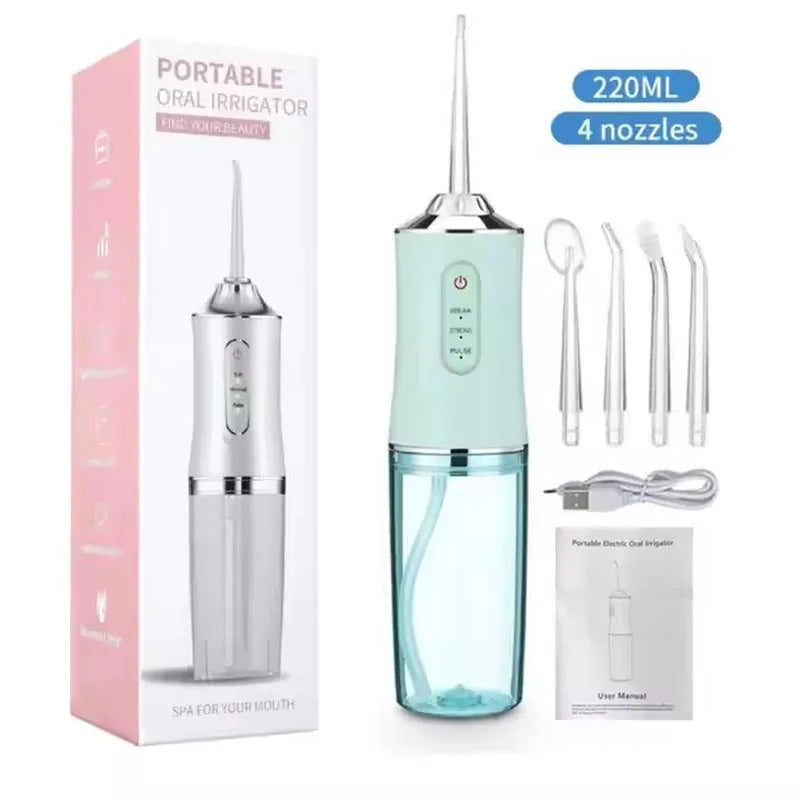Oral Irrigator Dental Water Jet Flosser Appliance Pick Floss Dentistry Mouth Washing Machine Teeth Whitening Cleaning Tools