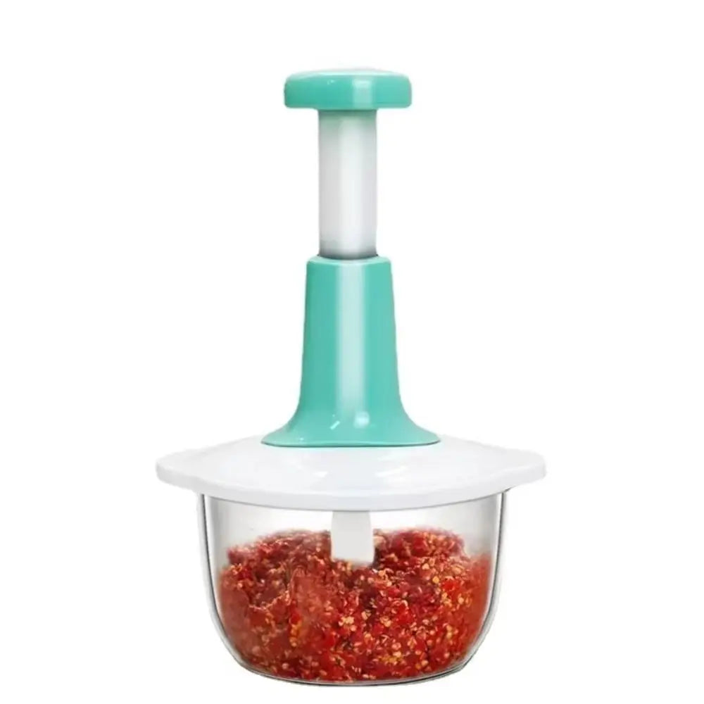 Multi-functional Vegetable Mincer Manual Press Plastic Special Ingredients Mixer Removable Convenient Handheld Food Chopper