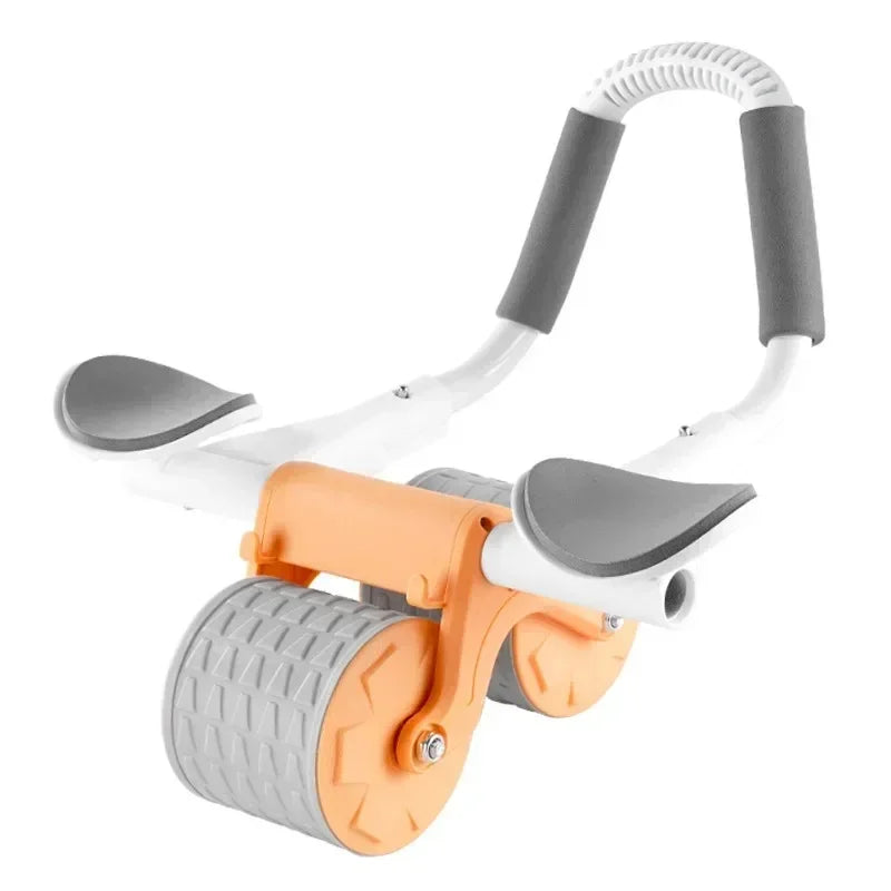 High Quality Fitness Exercise Roller Wheel Support Automatic Rebound Abdominal Wheel Core Muscle Ab Trainer with Counter Display