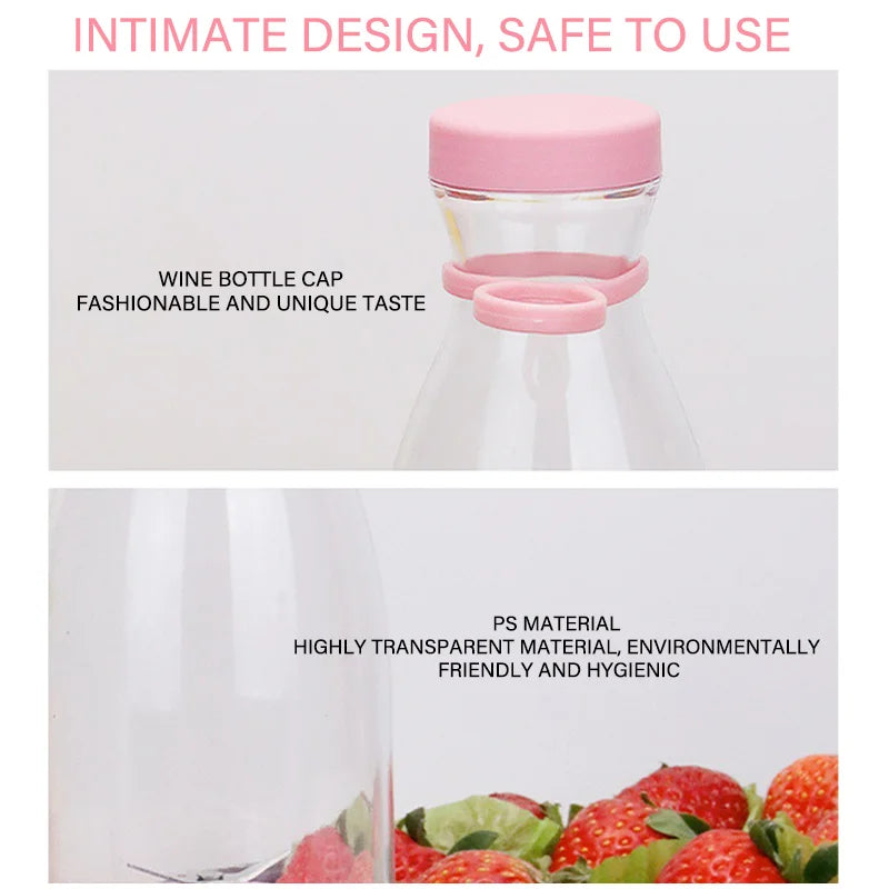 Mini Fast Juice Juicer Fresh Fruits Mixer Smoothie Bottle Handheld 6-blade USB Rechargeable Multifunctional Fruit Blender