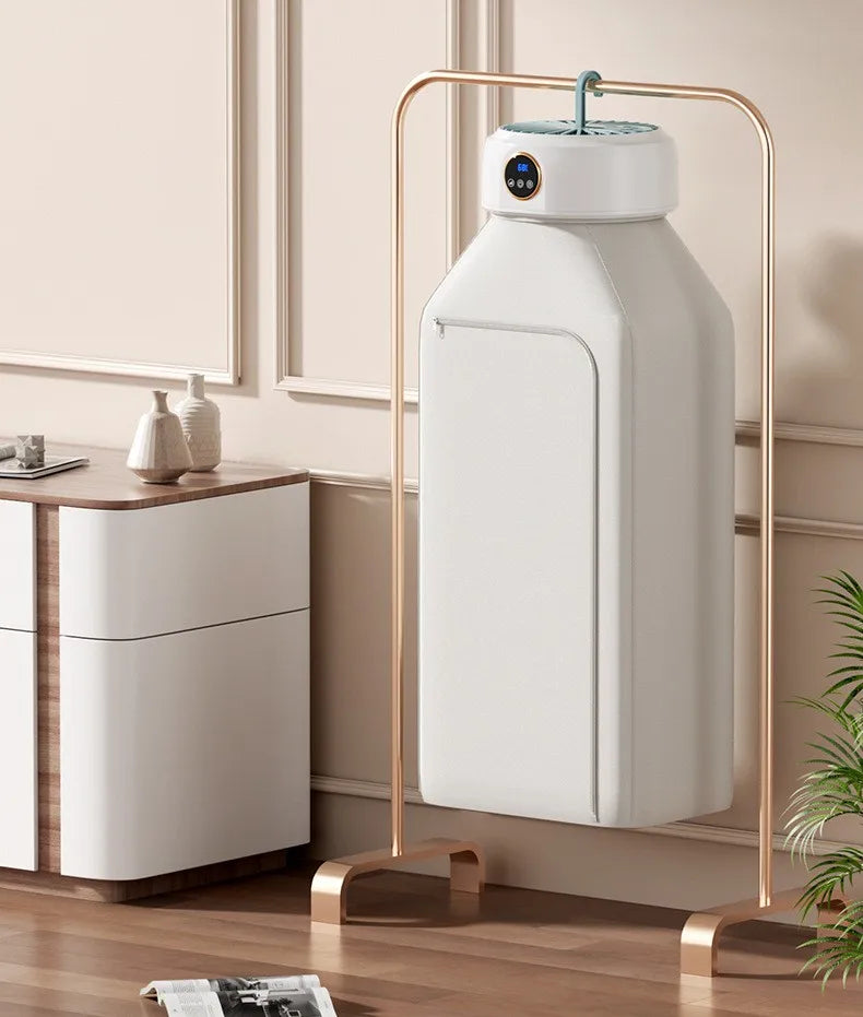 110V/220V Portable Clothes Dryer Foldable and Hook Style Design 1-8H Timing Function Multi Level Temperature secadora de ropa