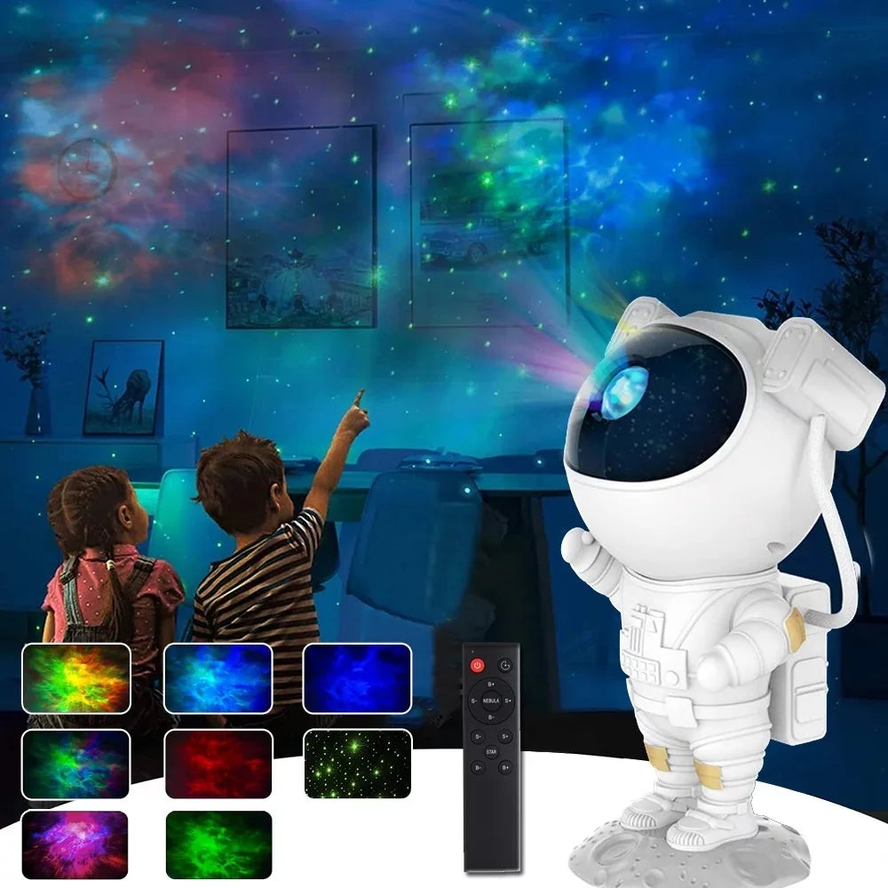 Astronaut Galaxy Star Projector Starry Sky Night Light Astronaut Projector with Remote Control