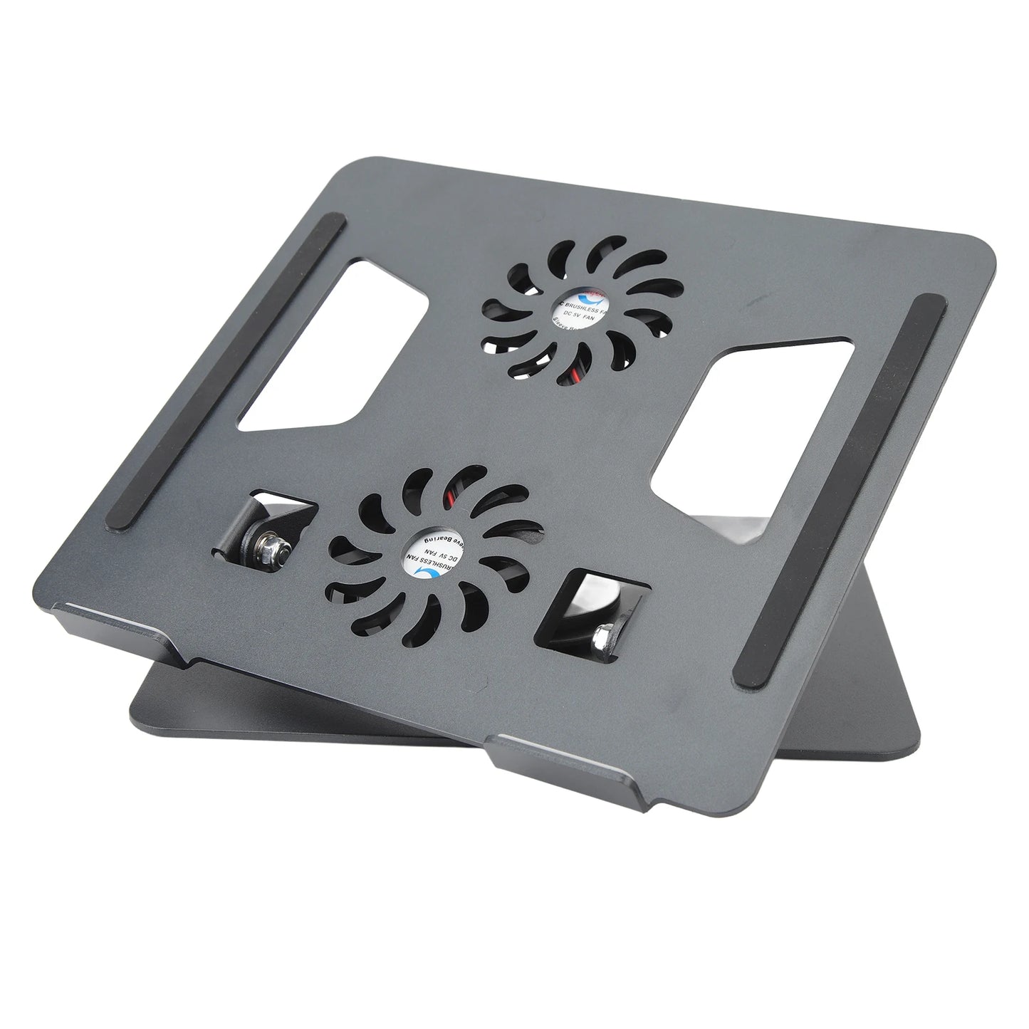 Laptop Stand Laptop Holder Aluminium Alloy Cooling Fan Design Rotatable Hollowed Out Foldable Portable for 11 To 17.3in Device