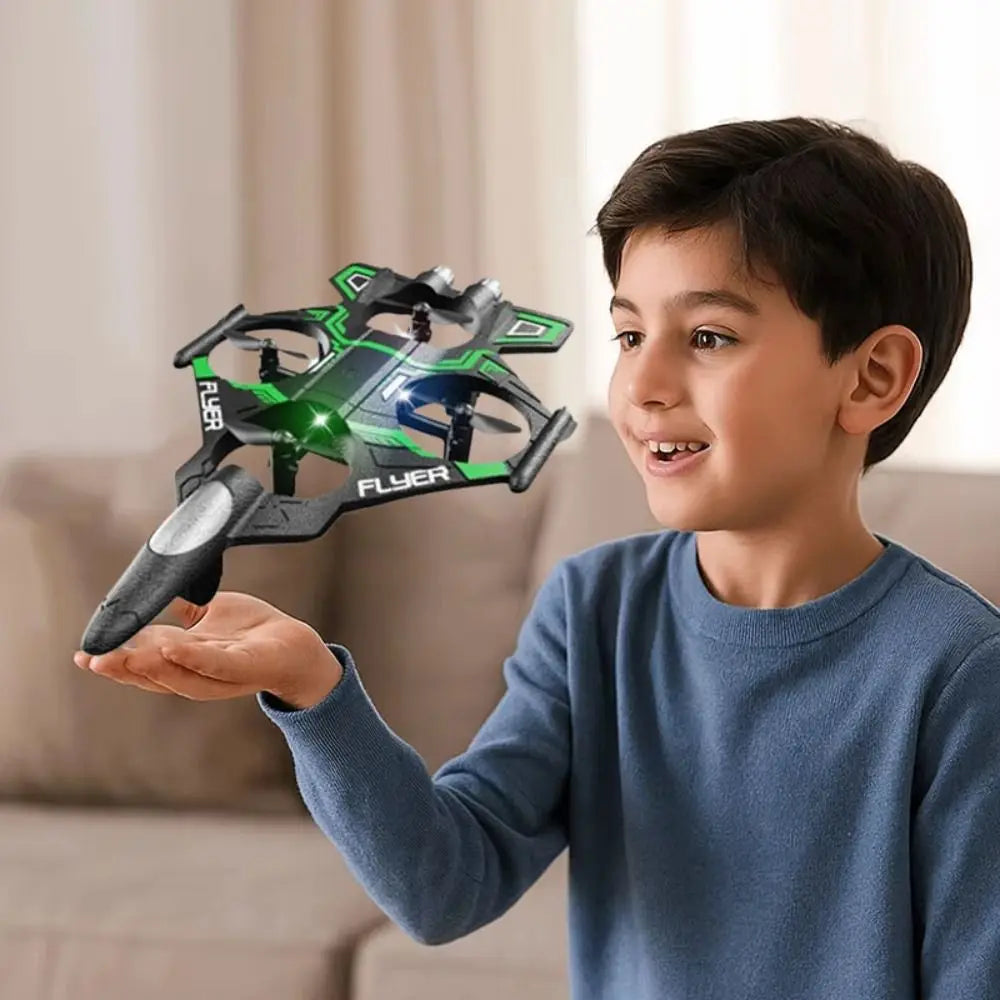 EPP Foam Remote Control Foam Fighter Rechargeable 2.4G Stunt Four Motor Helicopter Durable Portable RC Hobby Jet Plane
