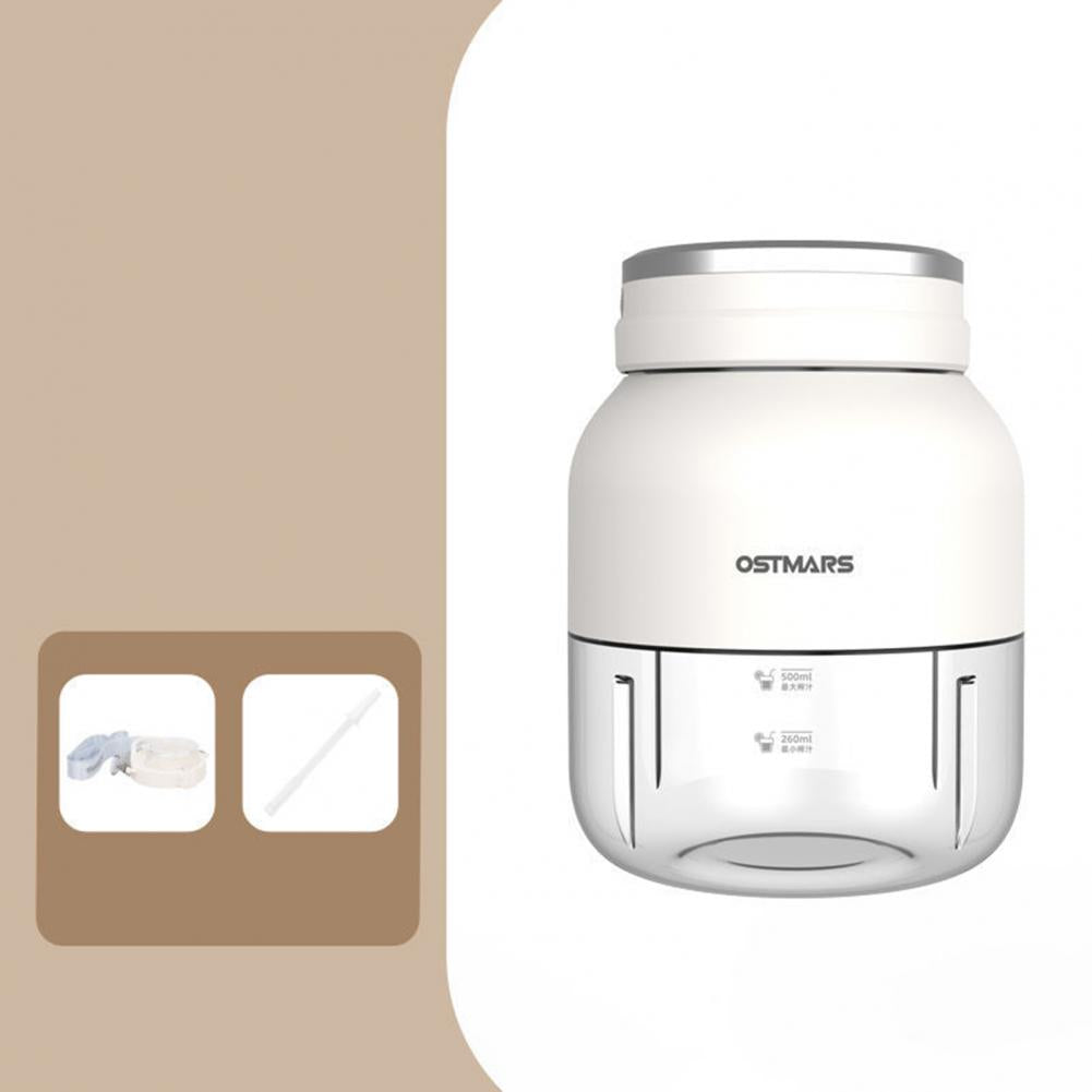 800ML Portable Juicer Cup Food Grade Water Bottle Juicer Wireless Fruit Squeezer Electric Blender Juice Maker Machine Kitchen