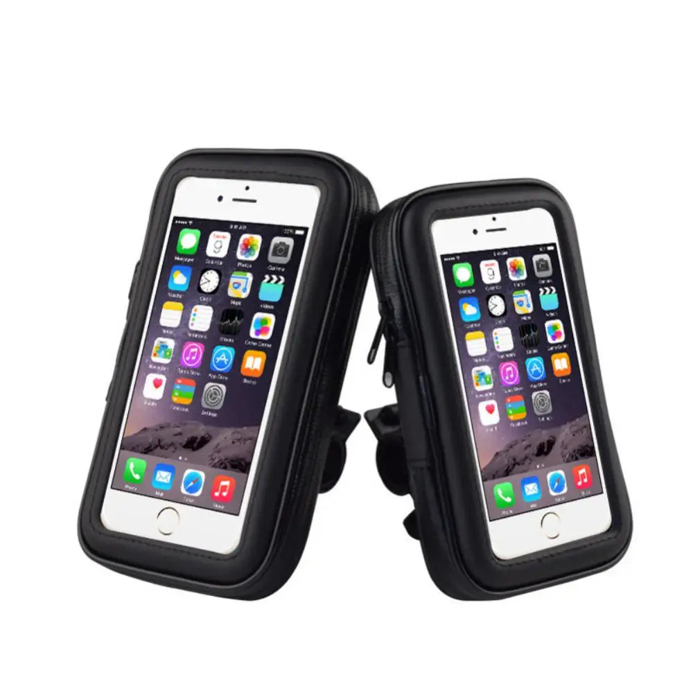 Bicycle Handlebar Stand Waterproof Bike Phone Holder Wall Electric Motorcycle Handlebar Mount Bag Bracket Rack Bike Accessories