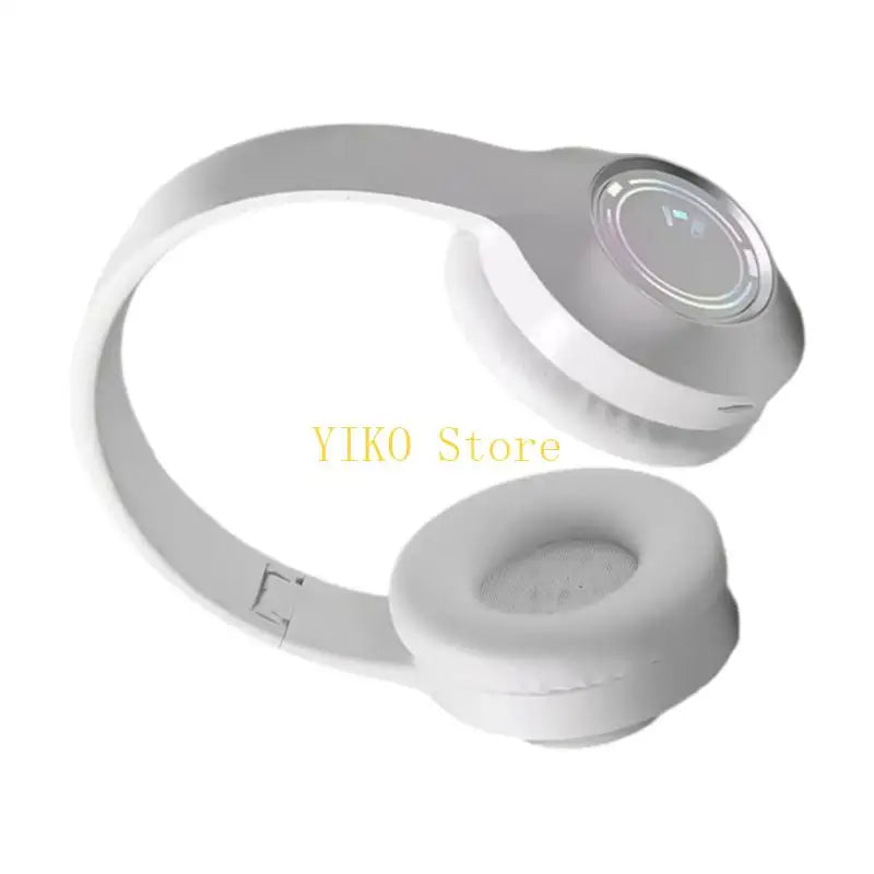 M3 Bluetooth-compatible Headphone with LED Light Bass Wireless Headphone