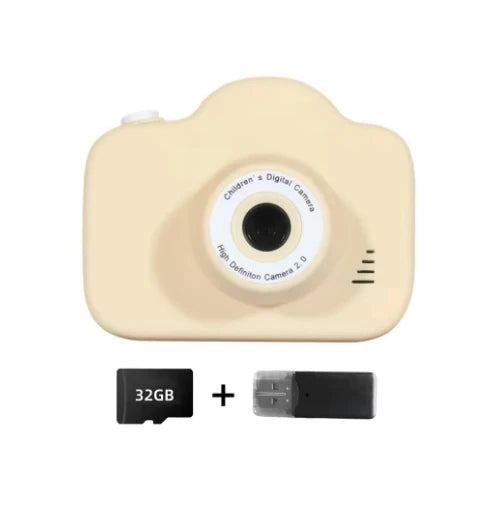 Multifunctional Kids' Camera – 1080P HD Digital Video Camera – 2.0-Inch Display – Birthday Gift Toy