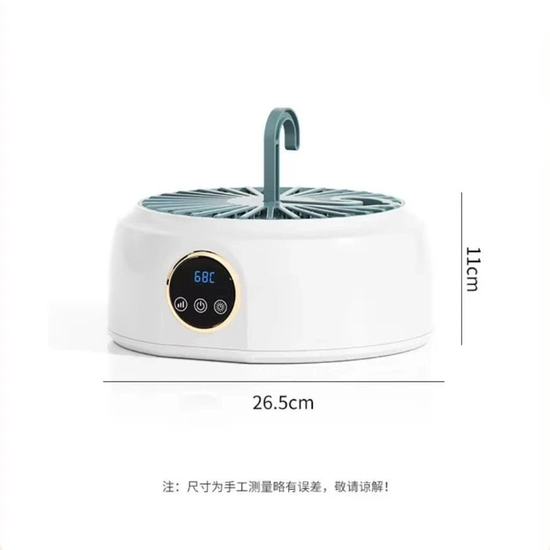 110V/220V Portable Clothes Dryer Foldable and Hook Style Design 1-8H Timing Function Multi Level Temperature secadora de ropa