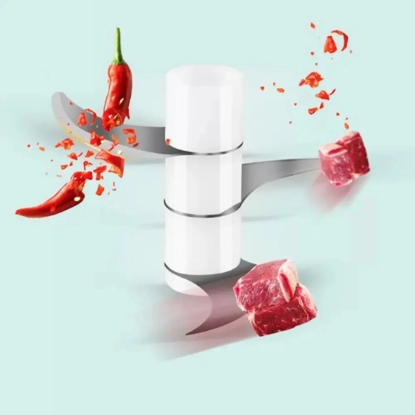 Garlic Masher Portable Chopper Multi  Meat Grinder Masher Machine Mini Garlic Vegetable Chopper Usb Charging Cheese grater