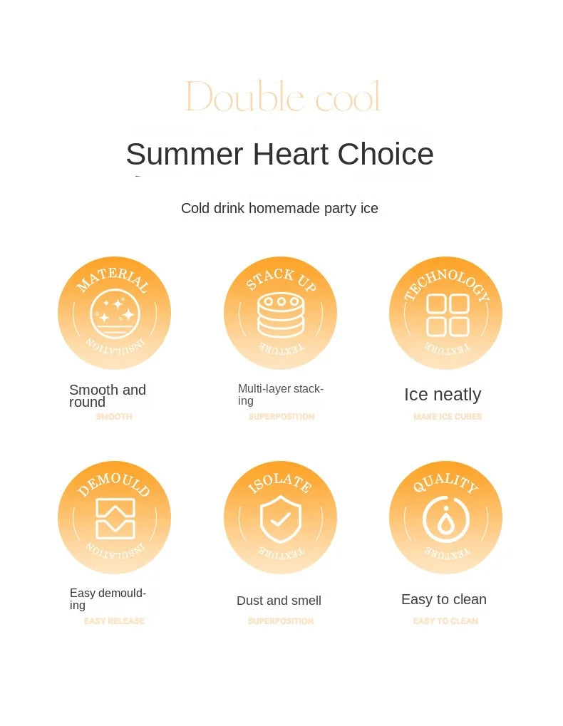 1PC ice making box press type ice mold easy to demold large capacity ice bucket camping home multifunctional ice maker