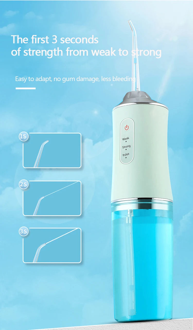 Oral Irrigator Dental Water Jet Flosser Appliance Pick Floss Dentistry Mouth Washing Machine Teeth Whitening Cleaning Tools