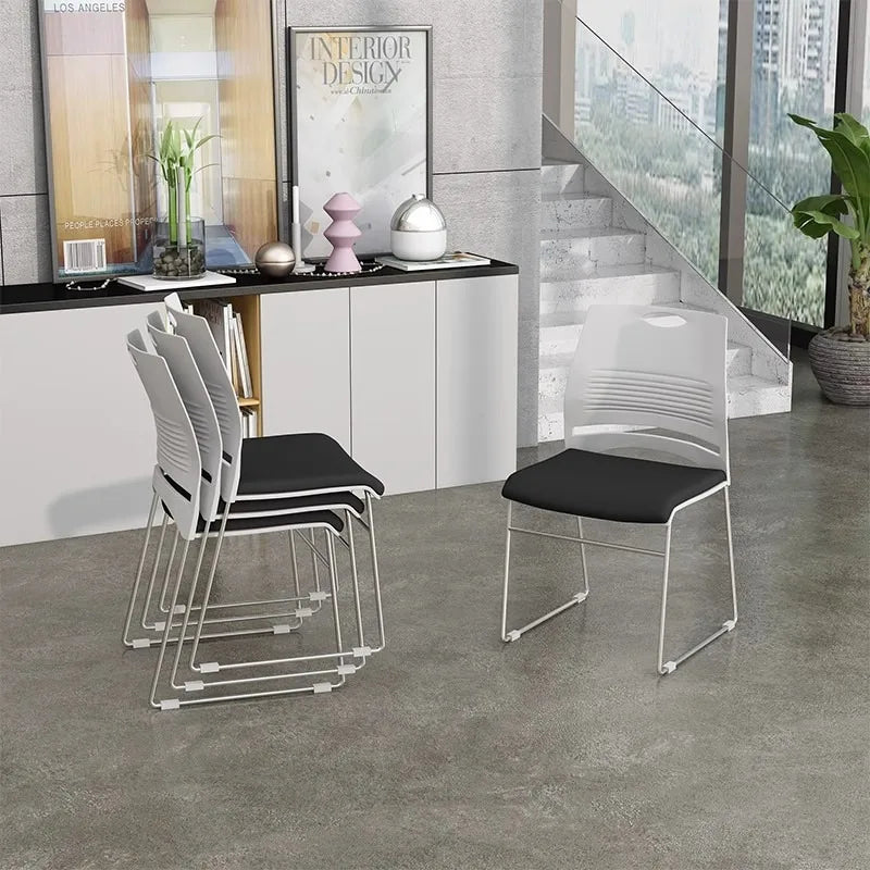 Training Conference Chair Simple Staff Office Negotiation Table Armless Back Meeting Room Office
