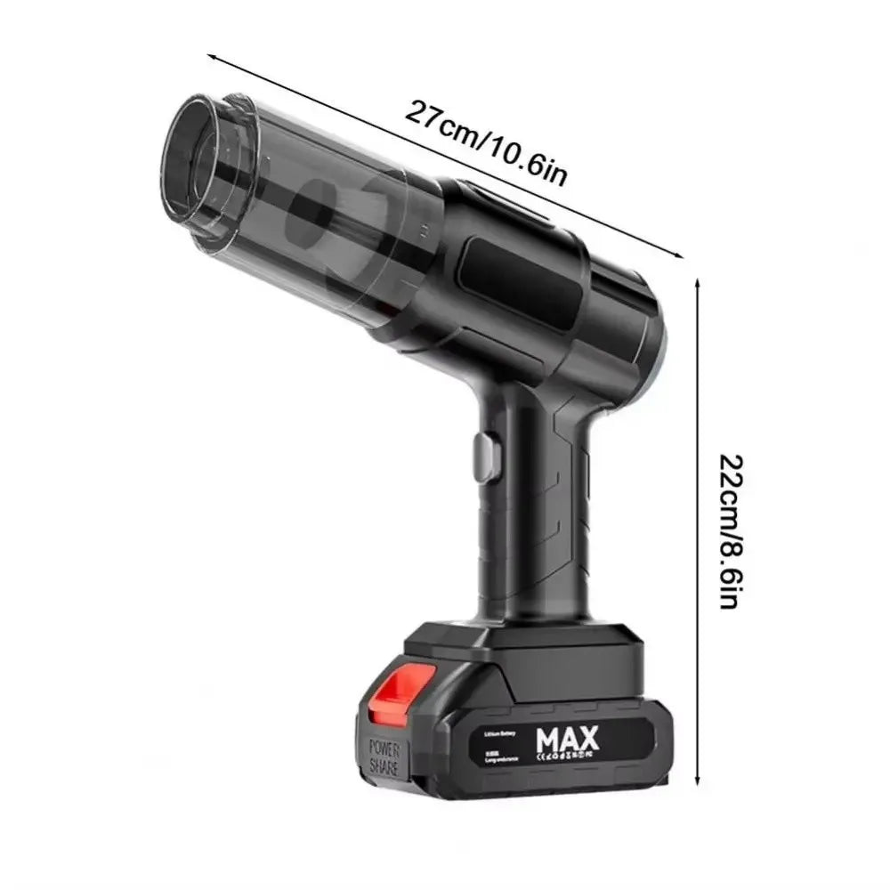 5000Pa Suction Car Vacuum Cleaner High Power 1500mAh Cordless Auto Vacuum Super Suction Multifunctional Wireless Dust Blower