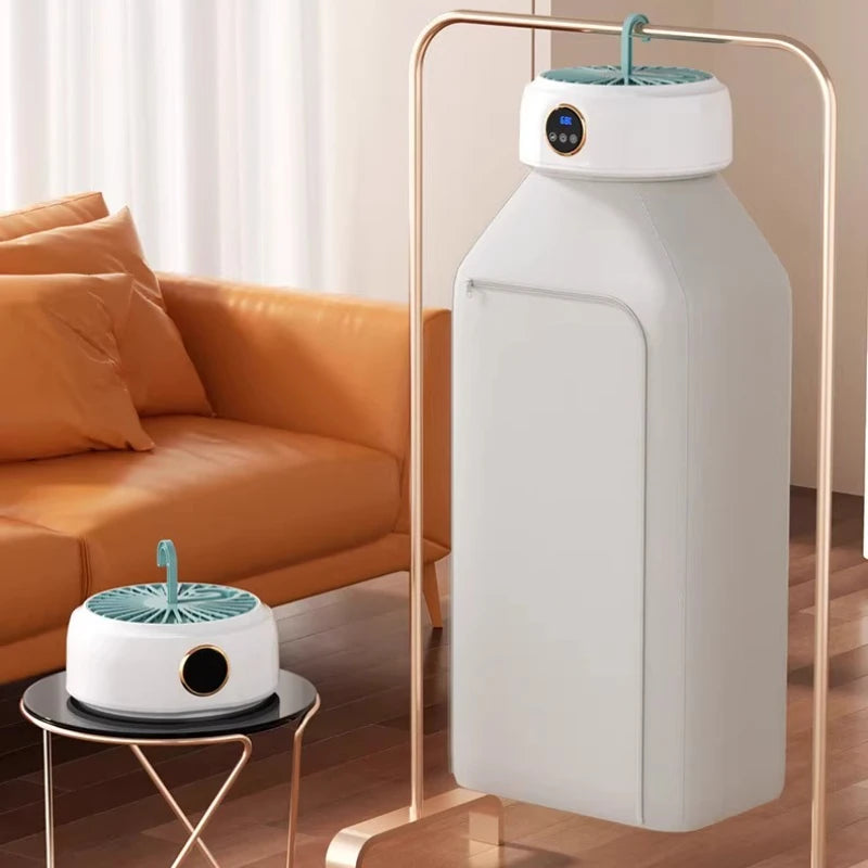 110V/220V Portable Clothes Dryer Foldable and Hook Style Design 1-8H Timing Function Multi Level Temperature secadora de ropa