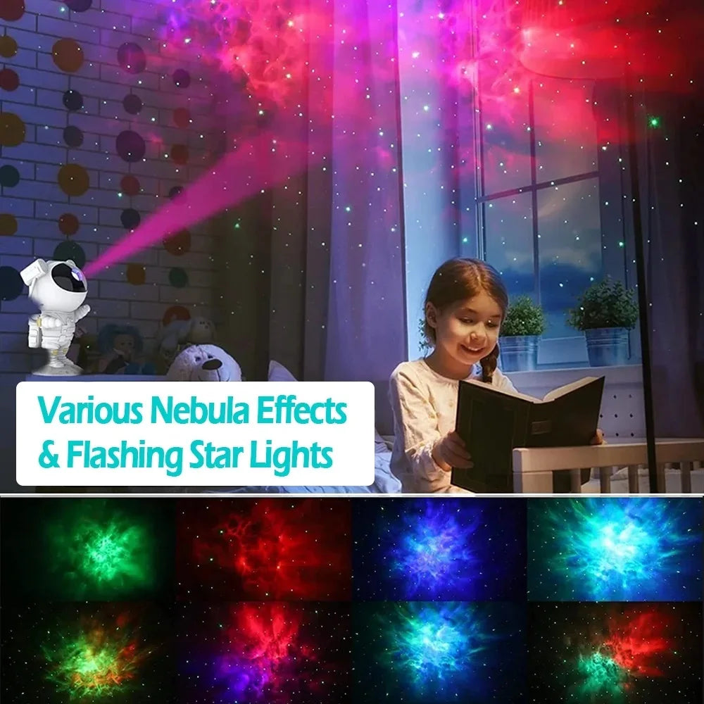 Astronaut Galaxy Star Projector Starry Sky Night Light Astronaut Projector with Remote Control