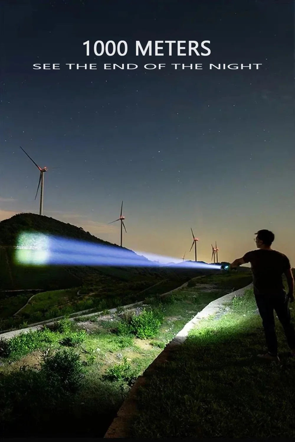 XHP90 LED Tactical Flashlight USB Rechargeable Zoomable 5Modes Torch Light Use 8800 Battery Waterproof Handlamp