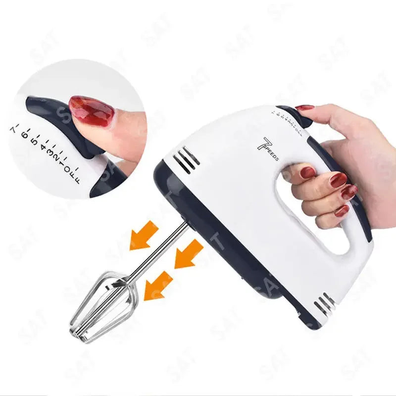 AQfor Convenient handheld automatic egg beater, household baking electric cake machine, baking small cream beater