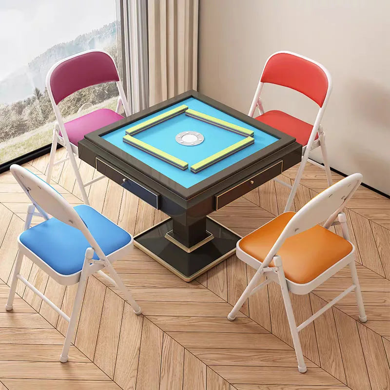 Folding Chair Home Office Meeting Chair Installation-free Simple Study Folding Storage Home Dining Chair