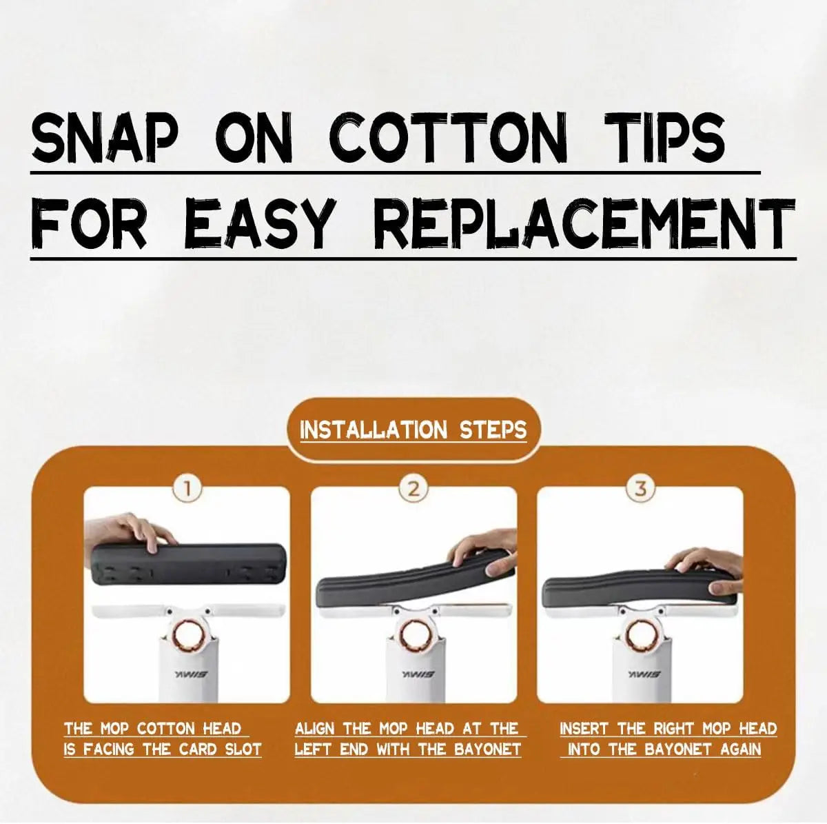 Portable Lazy Absorbent Sponge Mop with Replaceable Sponge Head Foldable Home Cleaning Mop Desktop Window Car Cleaning Tool