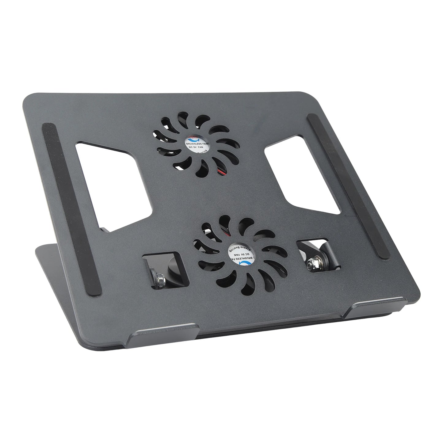 Laptop Stand Laptop Holder Aluminium Alloy Cooling Fan Design Rotatable Hollowed Out Foldable Portable for 11 To 17.3in Device
