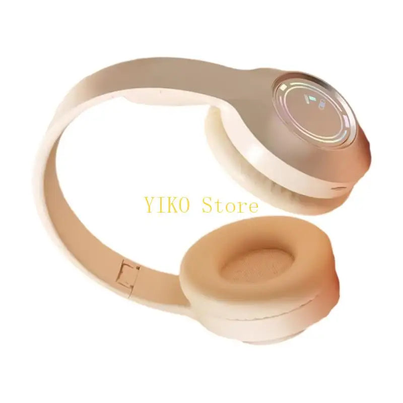 M3 Bluetooth-compatible Headphone with LED Light Bass Wireless Headphone