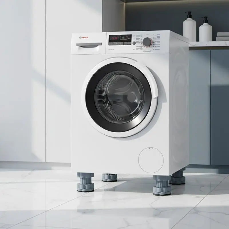 Multi-Functional Washing Machine Shockproof Pad Adjustable Anti-Slip Anti Vibration Mat Universal Furniture Foot Pad