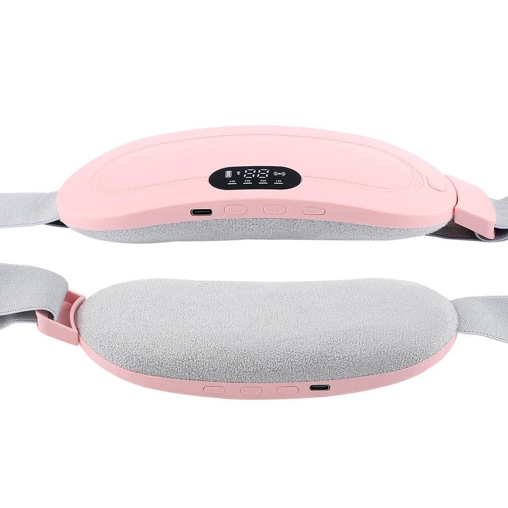 Smart Warm Palace Belt Electric Period Cramp Relief Massager Belt Menstrual Heating Pad Waist Stomach Abdominal Warm Products