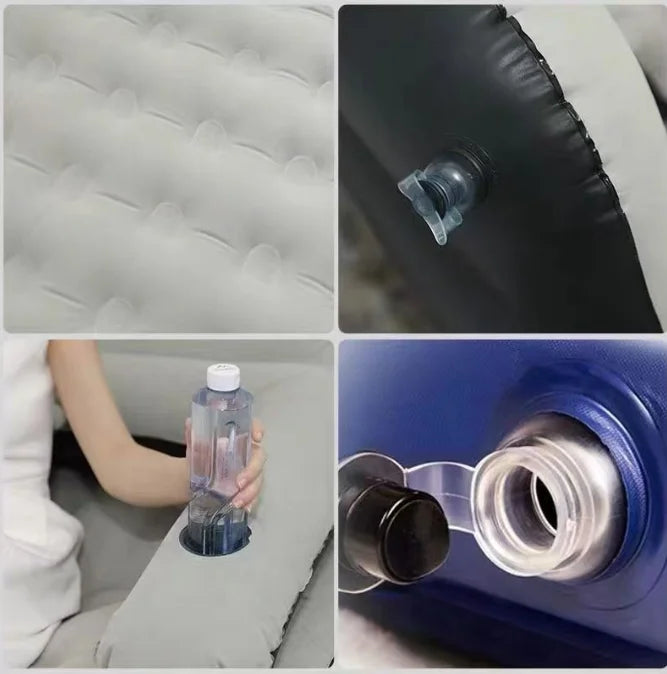 Customized High Comfortable Blow up Mattress Inflatable Air Sofa Bed with Pump and Headrest