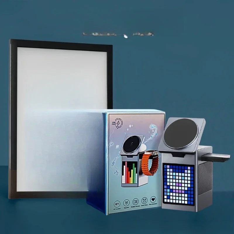 Six-in-one magnetic wireless charger, charger, desktop charging station