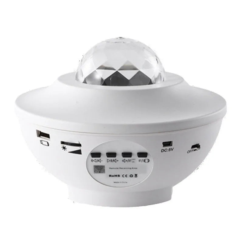 Water mark lamp projection dream aurora borealis projection laser lamp sky star Bluetooth music atmosphere night light star lamp