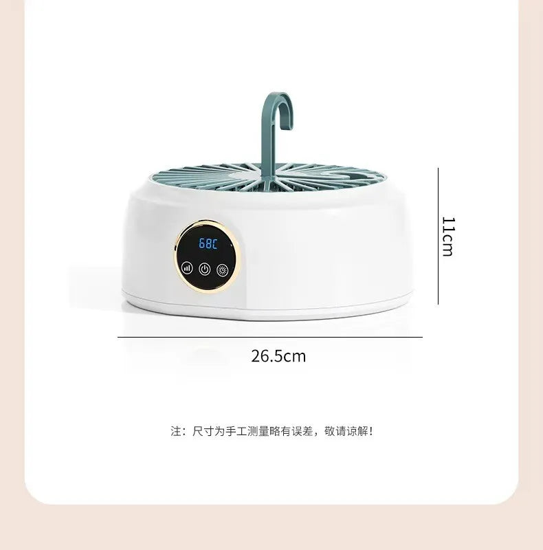 110V/220V Portable Clothes Dryer Foldable and Hook Style Design 1-8H Timing Function Multi Level Temperature secadora de ropa