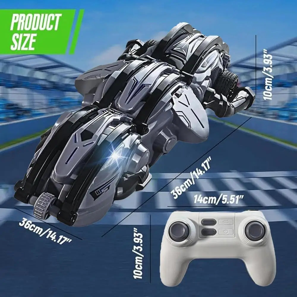 Remote Control Car For Boys RC Car 2.4Ghz Race Car Toy 360 Rolling Lights RC Stunt Car Boys Toys High Speed Remote Controlled