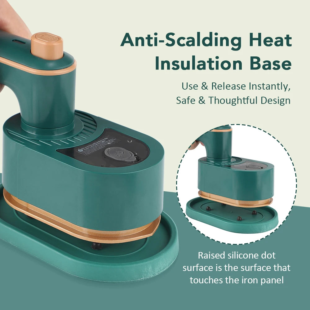 Mini Handheld Steamer Portable Clothes Wrinkle Remover Iron Garment Steamer Quick Heating Lightweight for Travel Home Hotel Use