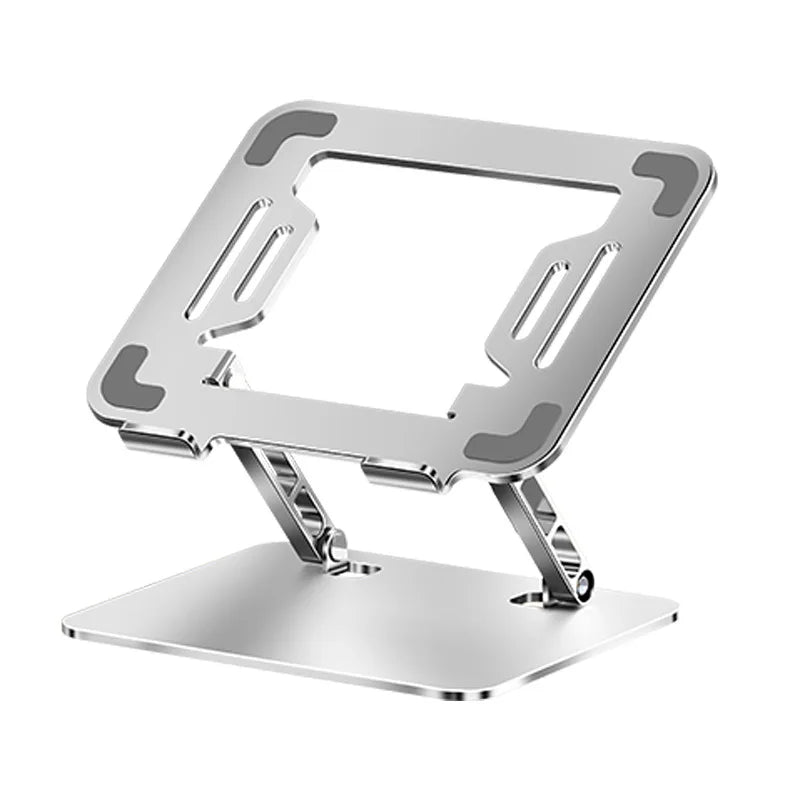 360 Degree Rotatable Carbon Steel Laptop Folding Portable Stand Tablet Desktop Lift Heightening Heat Dissipation Portable Stand