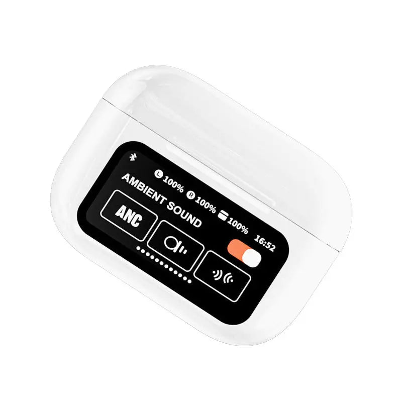 A9pro TWS in Ear Earbuds ANC, Touch Control, LED Display, Bluetooth 5.3 Noise Cancelling Wireless Earphones JL Chipset Headphone