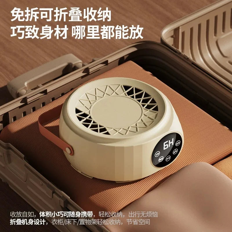 110V/220V Portable Clothes Dryer Foldable and Hook Style Design 1-8H Timing Function Multi Level Temperature secadora de ropa