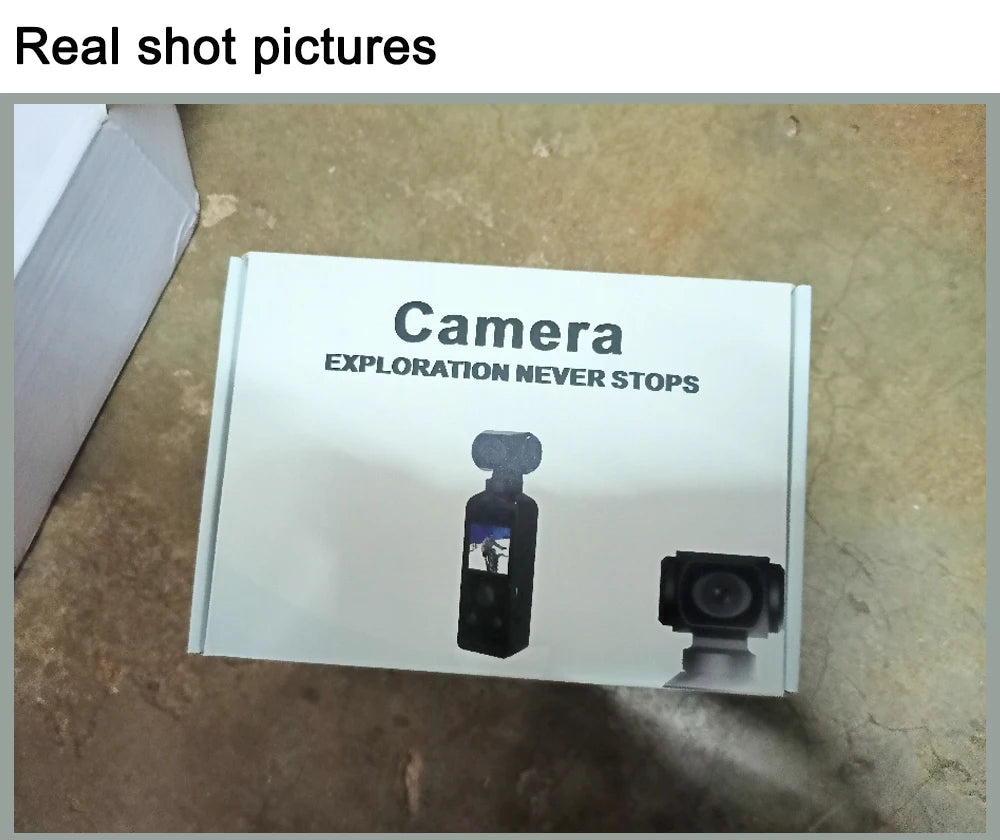 4K Ultra HD Pocket Action Camera 270° Rotatable Vlog Wifi Mini Sports Cam Waterproof Case Helmet Travel Bicycle Driver Recorder