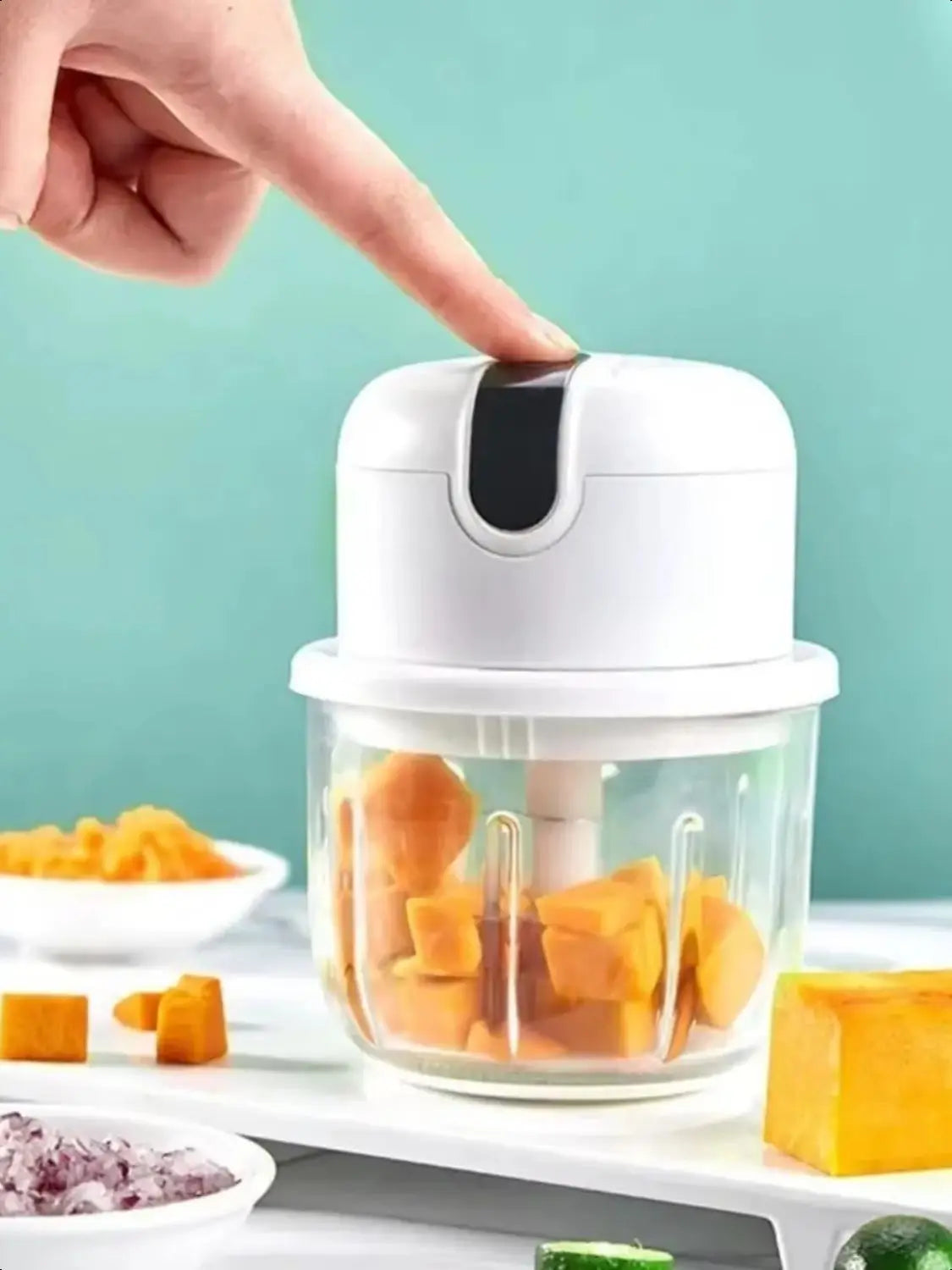 Garlic Masher Portable Chopper Multi  Meat Grinder Masher Machine Mini Garlic Vegetable Chopper Usb Charging Cheese grater