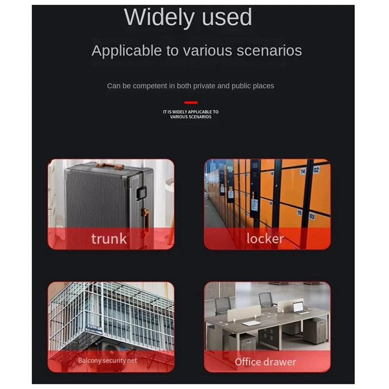 ZIZI Fingerprint Lock Electronic Lock Electronic Fingerprint Lock Padlock Outdoor Waterproof And Rust-Proof